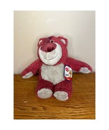 Disney Store Pixar Lotso Toy Story Red Bear Plush Stuffed Animal 7&quot; with... - $19.00