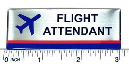 Airlines Flight Attendant Uniform Pilot Costume Silver Badge - £8.62 GBP