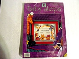 DESIGNS FOR THE NEEDLE BABY STEPS CROSS STITCH KIT BIRTH ANNOUNCEMENT NE... - $12.86