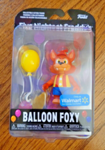 Five Nights At Freddy’s BALLOON FOXY Action Figure  2023 FNAF Walmart Exclusive - £22.51 GBP