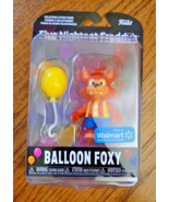 Five Nights At Freddy’s BALLOON FOXY Action Figure  2023 FNAF Walmart Exclusive - $27.99