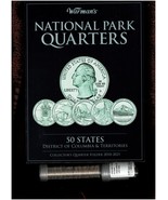 MS 60 US NATIONAL PARK QUARTERS COMPLETE SET WITH WARMANS/WHITMAN FOLDER  - $29.99