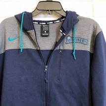 Nike hoodie MLB Seattle Mariners zip up jacket size L - £43.63 GBP