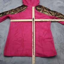 Huntworth Jacket Womens Medium Pink Oak Tree Camouflage 1/4 Zip Hoodie New - £22.46 GBP