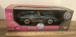 Vtg New  Motor Max 1958 Chevrolet  Corvette N.73109 Die Cast 1/18  Metal   A11 - $117.60