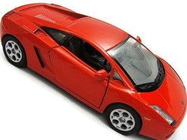 Kinsmart Lamborghini Gallardo Red Pull Back Car 1/32 Scale Loose - $11.87