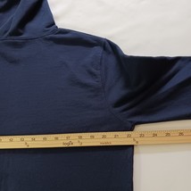 Highland Originals Men's Blue Cotton Blend Pullover Hoodie Sweatshirt Size Large image 14