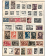 POLAND 1928-48 Very Fine  Used Stamps Hinged on  List: 2 Sides - £3.79 GBP