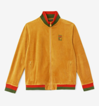 Paterson X Fila Velour XS Full Zip Jacket Yellow New Men - $37.99