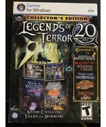 LEGENDS OF TERROR CE 20 PACK Hidden Object VIVA MEDIA PC Game DVD-ROM - £9.63 GBP