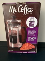 Mr. Coffee Press 1.2 QT Size  Brews 38 oz. - £8.64 GBP