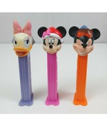 Lot Of 3 Disney Pez Dispensers  Mickey Mouse, Minnie Mouse, &amp; Daisy Duck  - £7.72 GBP