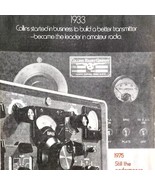 1975 Rockwell International KWM-2A Transmitter Advertisement Electronics... - $24.99
