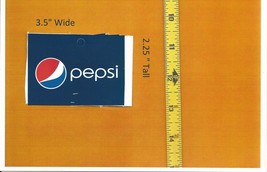  Medium Square Size Pepsi Cola LOGO Soda Vending Machine Flavor Strip - £3.18 GBP