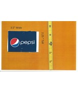  Medium Square Size Pepsi Cola LOGO Soda Vending Machine Flavor Strip - $5.47 CAD