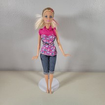 Barbie Doll Blonde Shirt and Capris Mattel 12&quot; Stand Not Included 1999 - £9.58 GBP