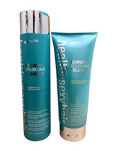 Healthy Sexy Hair Reinvent Color Care Shampoo 10.1 oz. &amp; Treatment 6.8 o... - £6.92 GBP