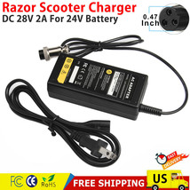 Electric Scooter Battery Charger For Razor E100 E200 E300 E125 E150 E500... - £18.75 GBP
