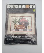 Americana Still Life 1982 Dimensions Counted Cross Stitch Kit 3527 New O... - $19.06 CAD