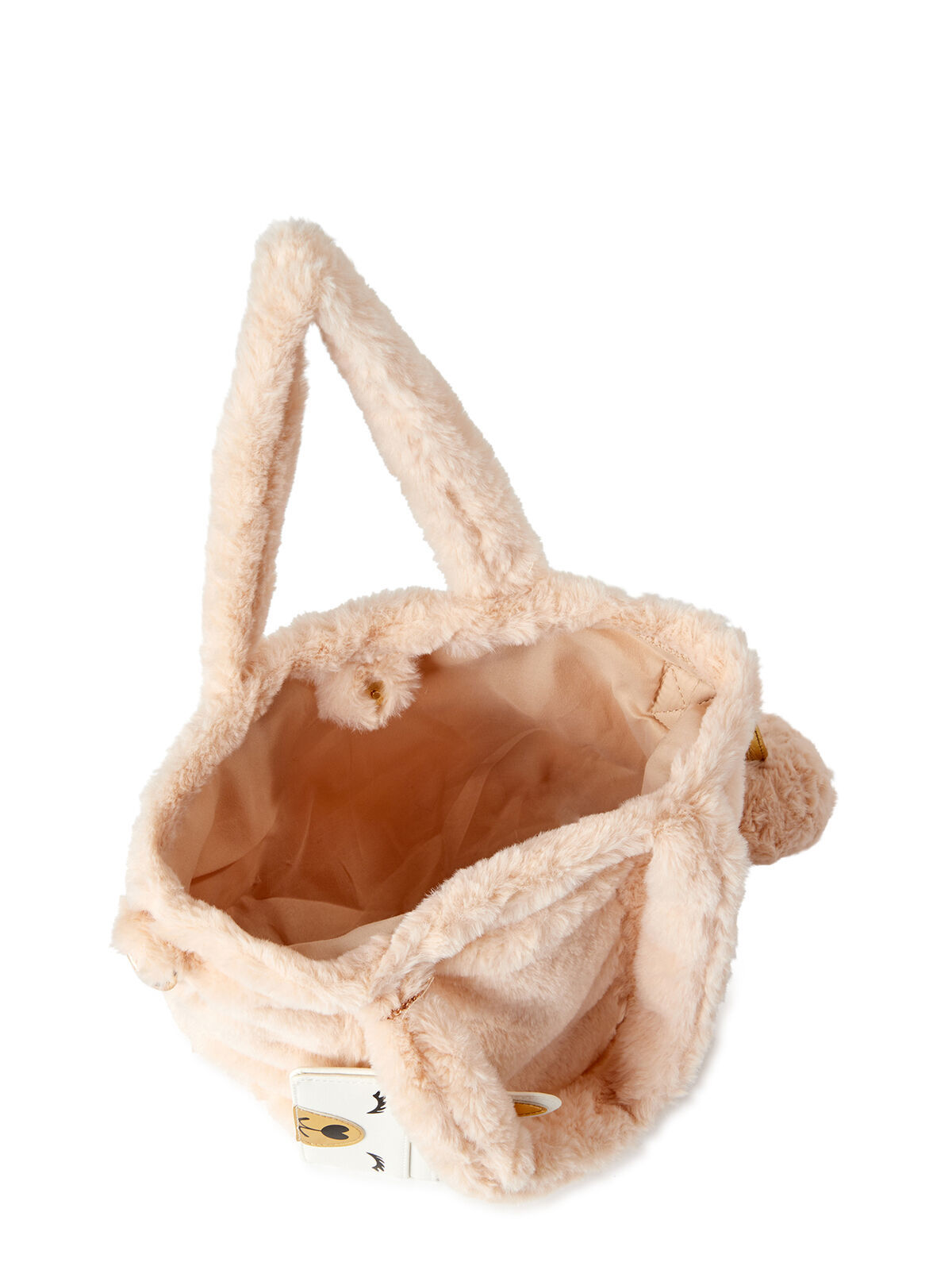 No Boundaries Plush Giftables Handbag Set, 3-Piece Color Cream (LOC N-Shed) Item image 4