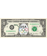 2024 Olympic Games on a REAL Dollar Bill Paris Collectible Cash Money Note - $166.47 MXN