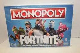 2018 Hasbro Monopoly Fortnite Edition Board Game Sealed Avoid The Storm Opponent - $25.74