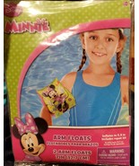 Disney Minnie Mouse Inflatable Arm Floats Pool Floaties Kids Girls 3+ NE... - £5.52 GBP