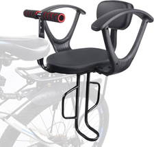 OUSEXI Rear Child Bike Seat with Thick Backrest, Rear Child Bicycle Seat Design - £66.67 GBP