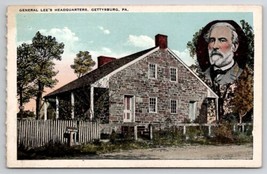 Gettysburg PA General Lee Headquarters Pennsylvania Postcard M29 - $5.95