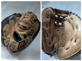 Mizuno Power Close Catchers Glove Mitt GXS-100 Leather Right Hand Thrower - $38.60
