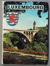 Luxembourg Folding Pictures Kodak Ektachrome 12 Views Cathedrale Notre-Dame - £2.80 GBP