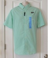 Chaps Short Sleeve Button Down Shirt Classic Li  Men&#39;s Sz M-XXL NWT MSRP$50 - $456.13 MXN
