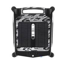Solar Powered Automatic Robotic Pool Skimmer Cordless Pool Surface Cleaner - £233.62 GBP