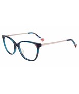 YALEA OPTICAL VYA010 Eyeglasses BLUE-093M 54mm - $154.44