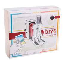 Jollylook DIY Pinhole Instant Film Camera Kit for Self Assembly (Stained brown) - £85.71 GBP