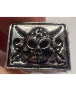 Pirates Class Ring Skull with Swords Mens Size 10 Stainless Steel Ring NEW - $181.54 MXN