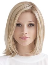 CATCH Lace Front Mono Part Human Hair/Heat Friendly Synthetic Blend Wig by Ellen - $1,898.31