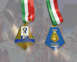 Italian Super Cup champions 2025 Medal Fans collect commemorative medals - $41.80