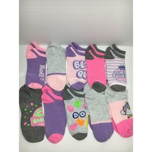 Pickle &amp; Dot Tootsie Roll Pop Assorted Candy Socks 10-Pair Pack Purple Blue - £24.04 GBP