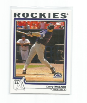 Larry Walker (Colorado Rockies) 2004 Topps Card #512 - £3.97 GBP