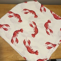 Kate Spade New York Lobster Fête 60x112” Rectangular Tablecloth 100% Cotton - $67.87 CAD