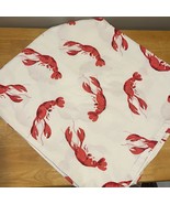 Kate Spade New York Lobster Fête 60x112” Rectangular Tablecloth 100% Cotton - $67.87 CAD