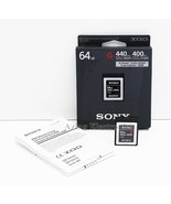 Sony Professional XQD G Series 64GB Memory Card (QD-G64F/J) - £46.90 GBP