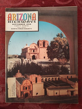 Rare ARIZONA HIGHWAYS September 1958 Santa Cruz County Sonoita Valley Nogales - £15.92 GBP