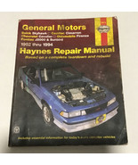 Haynes General Motors Buick Skyhawk Repair Manual 38015 1982-1994  - $643.02 MXN