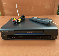 PANASONIC VCR PV-7451 VHS Player Recorder Original Remote and A/V Cable ... - £68.85 GBP