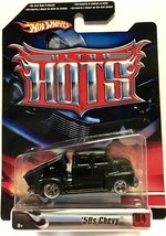 Hot Wheels Ultra Hots &#39;50s Chevy Truck Black 1:64 Scale Collectible Die Cast Car - £42.22 GBP