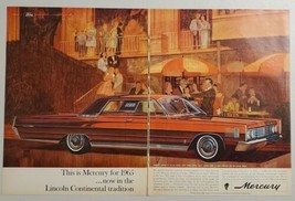 1965 Print Ad Mercury 4-Door Car Del Monte Lodge Pebble Beach,California - £13.43 GBP
