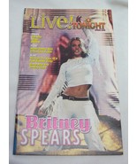 Vintage 2000 BRITNEY SPEARS Live Tonight TOUR CONCERT PROGRAM BOOK - $364.46 MXN