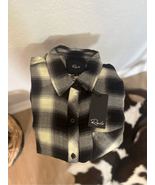 Rails Hunter Plaid Button Up Shirt, Long Sleeve, 90’s Black/White, Small... - $1,331.23 MXN